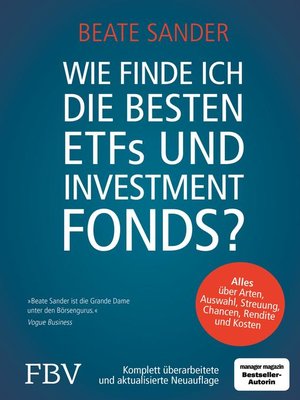 cover image of Wie finde ich die besten ETFS und Investmentfonds?